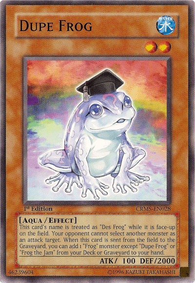 Dupe Frog [CRMS-EN028] Common (ONLINE ORDER ONLY)