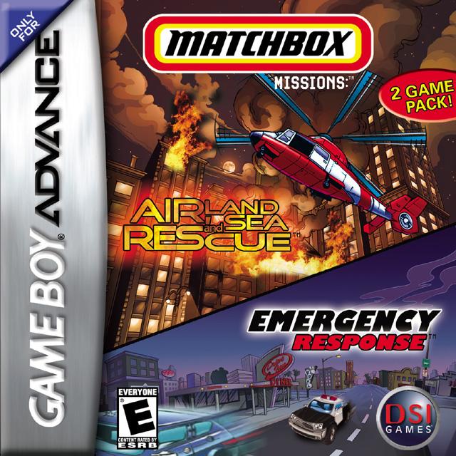 Matchbox Missions Air Land & Sea Rescue/Emergency Response (Gameboy Advance) (ONLINE ORDER ONLY)