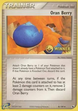 Oran Berry (85/109) (Winner) [EX: Ruby & Sapphire] (Online Only)