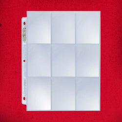 Platinum Series 9-Pocket Pages (100ct) for Cards and Photos