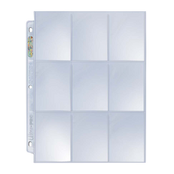 Platinum Series 9-Pocket Pages (100ct) for Cards and Photos