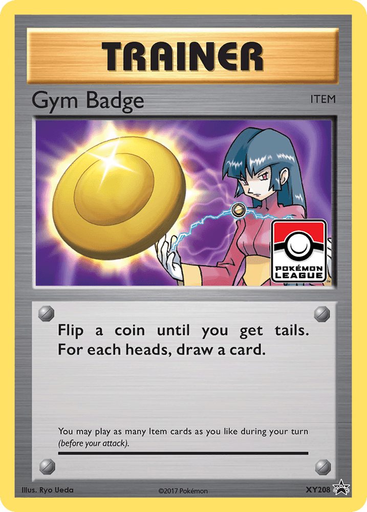 Gym Badge (XY208) (Sabrina) [XY: Black Star Promos] (Online Only)