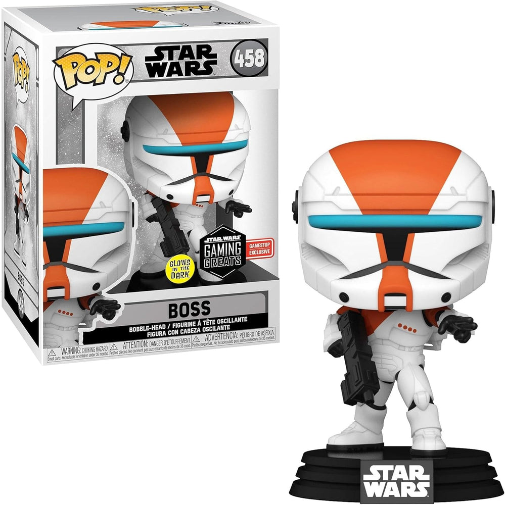 POP! Star Wars: Republic Commando - Boss (Glow) Vinyl Figure (ONLINE ORDER ONLY)