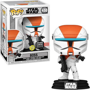 POP! Star Wars: Republic Commando - Boss (Glow) Vinyl Figure (ONLINE ORDER ONLY)