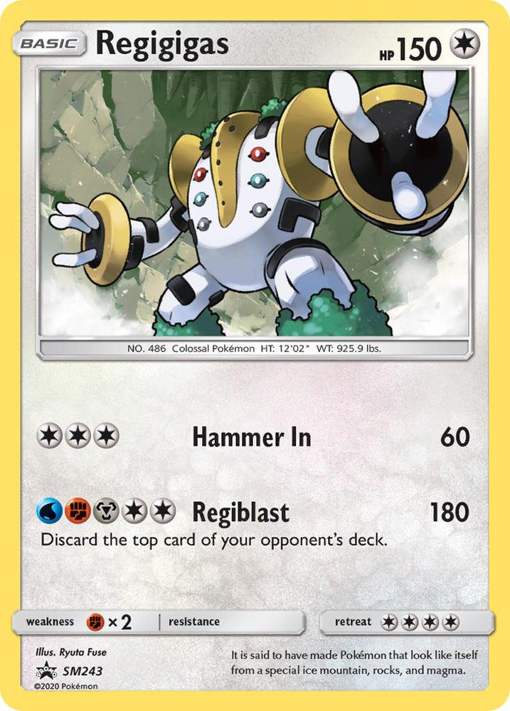 Regigigas (SM243) [Sun & Moon: Black Star Promos] (Online Only)