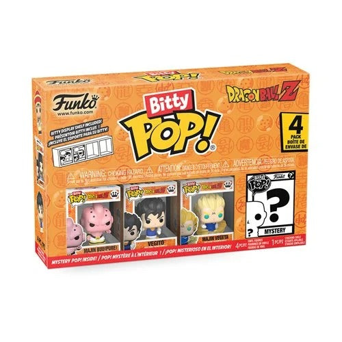 Funko Dragon Ball Z Bitty Pop! Mini-Figure 4-Pack - Select Set(s) (Online Order Only)