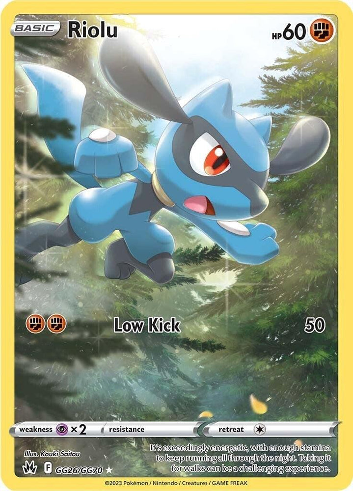 Riolu (GG26/GG70) [Sword & Shield: Crown Zenith] (Online Only)