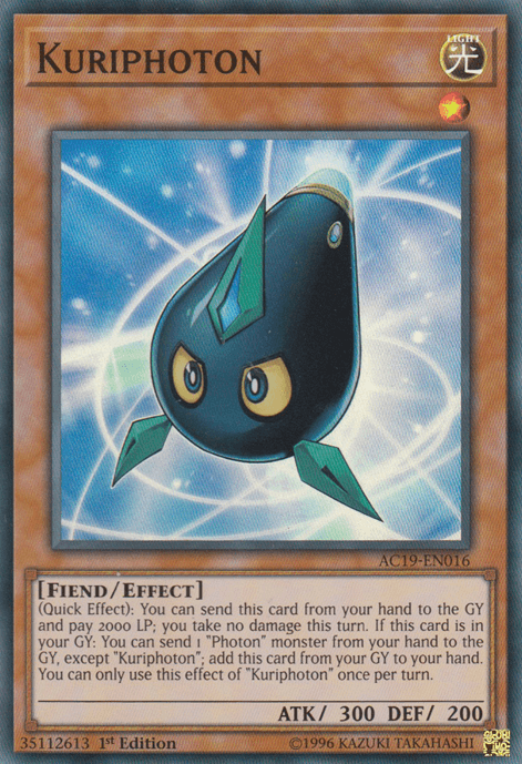 Kuriphoton [AC19-EN016] Super Rare (ONLINE ORDER ONLY)