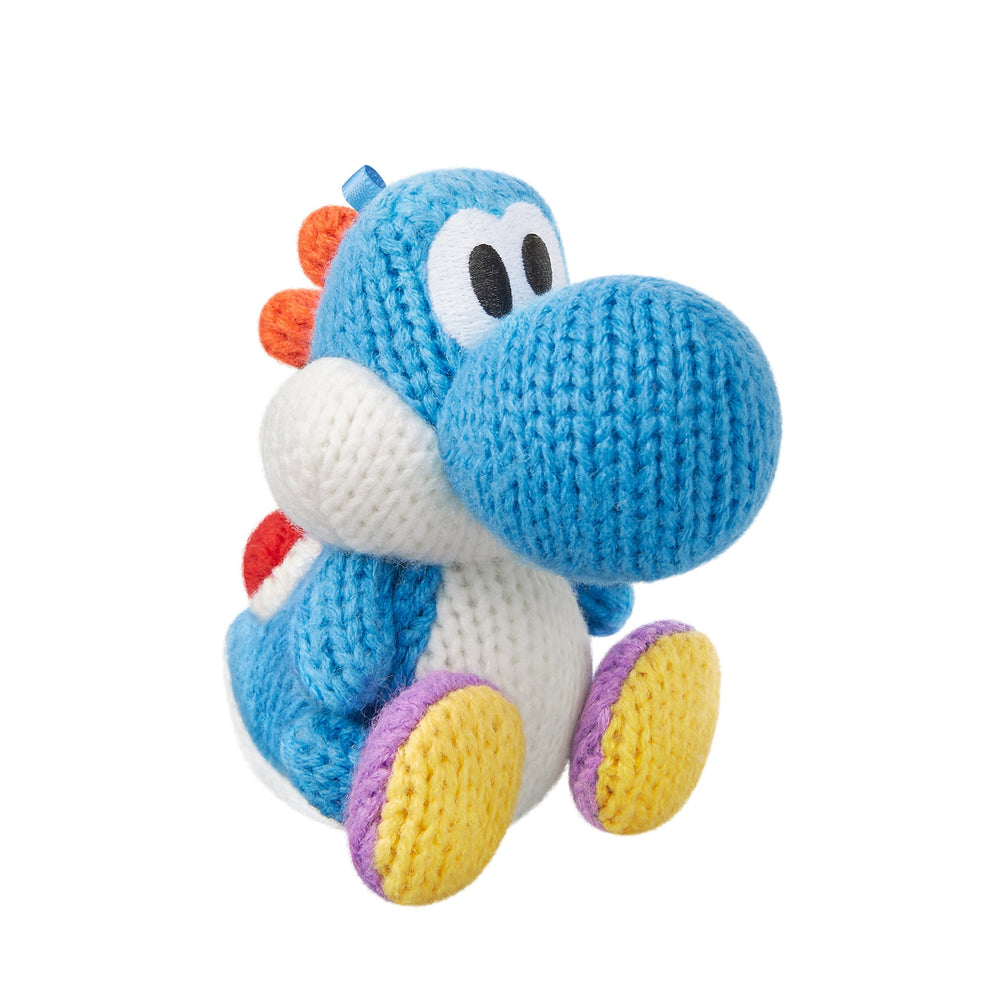 Light Blue Yarn Yoshi Amiibo: Yoshi's Woolly World Series (Nintendo Switch) (ONLINE ORDER ONLY)