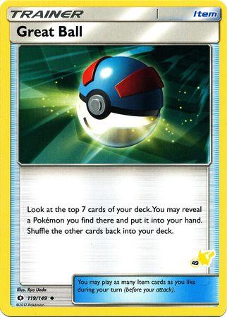 Great Ball (119/149) (Pikachu Stamp #49) [Battle Academy 2020] (Online Only)