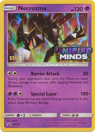 Necrozma (SM204) (Staff Prerelease Promo) [Sun & Moon: Black Star Promos] (Online Only)