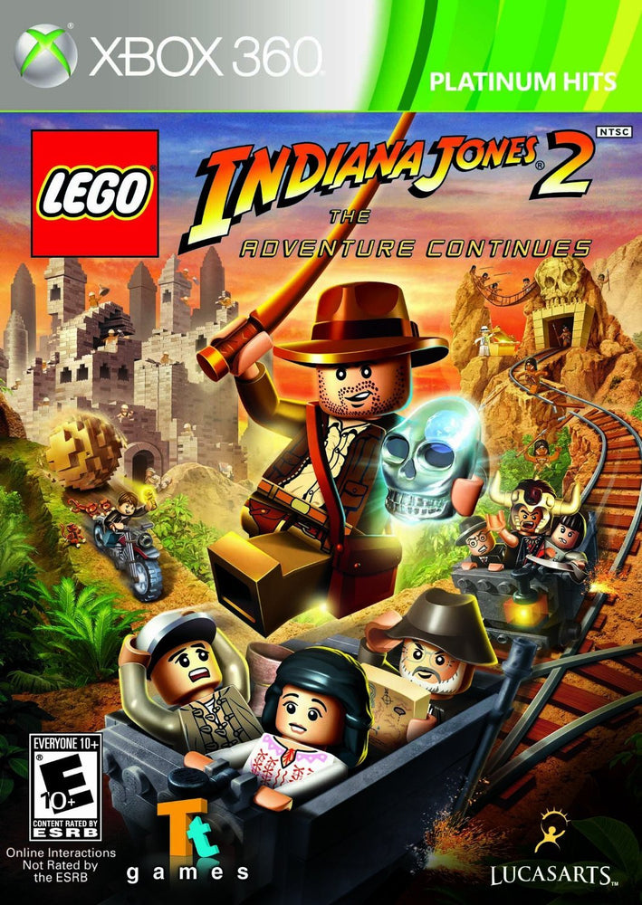 LEGO Indiana Jones 2: The Adventure Continues (Platinum Hits) (Xbox 360) (ONLINE ORDER ONLY)