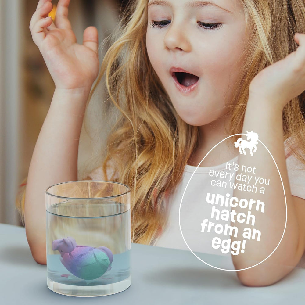Dan&Darci Unicorn Hatching Surprise Eggs for Kids - 6 Pack - Grows 600% - Unicorn Toys for Girls & Boys by Surreal Brands (ONLINE ORDER ONLY)