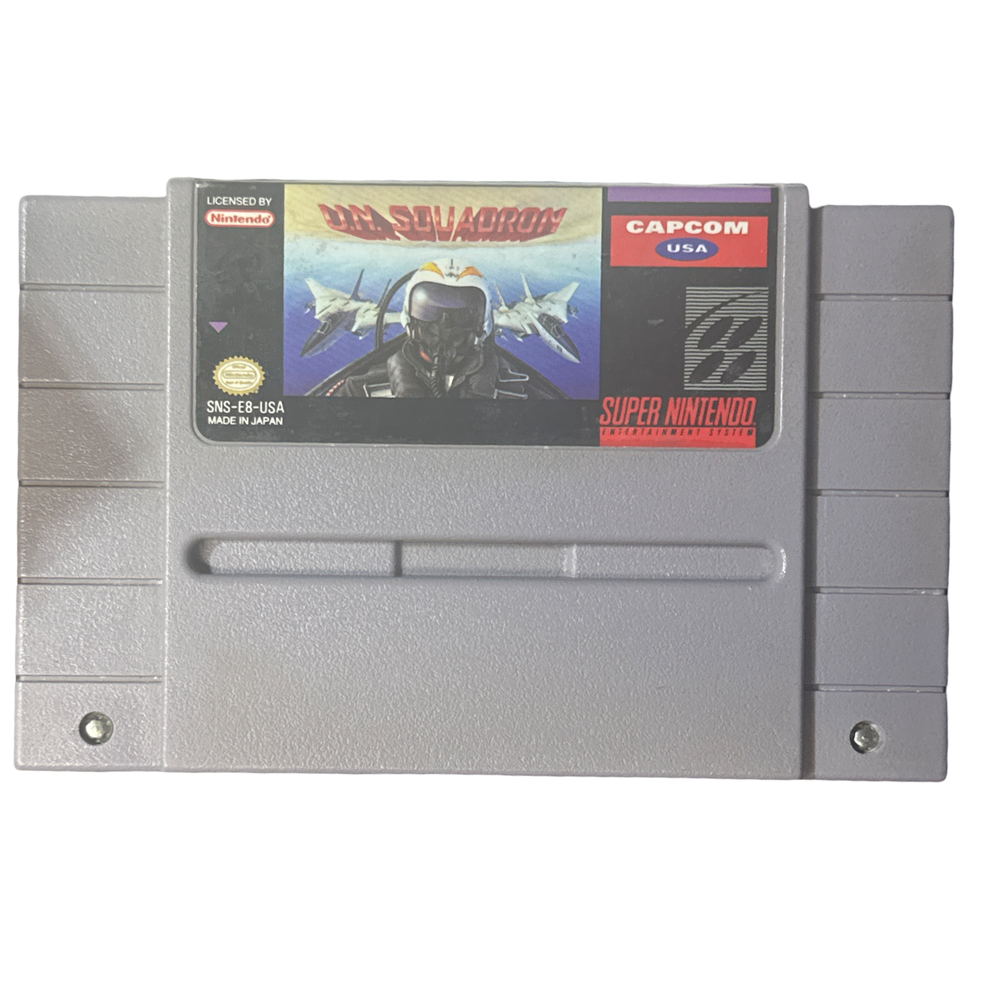 UN Squadron - Super Nintendo (ONLINE ORDER ONLY)