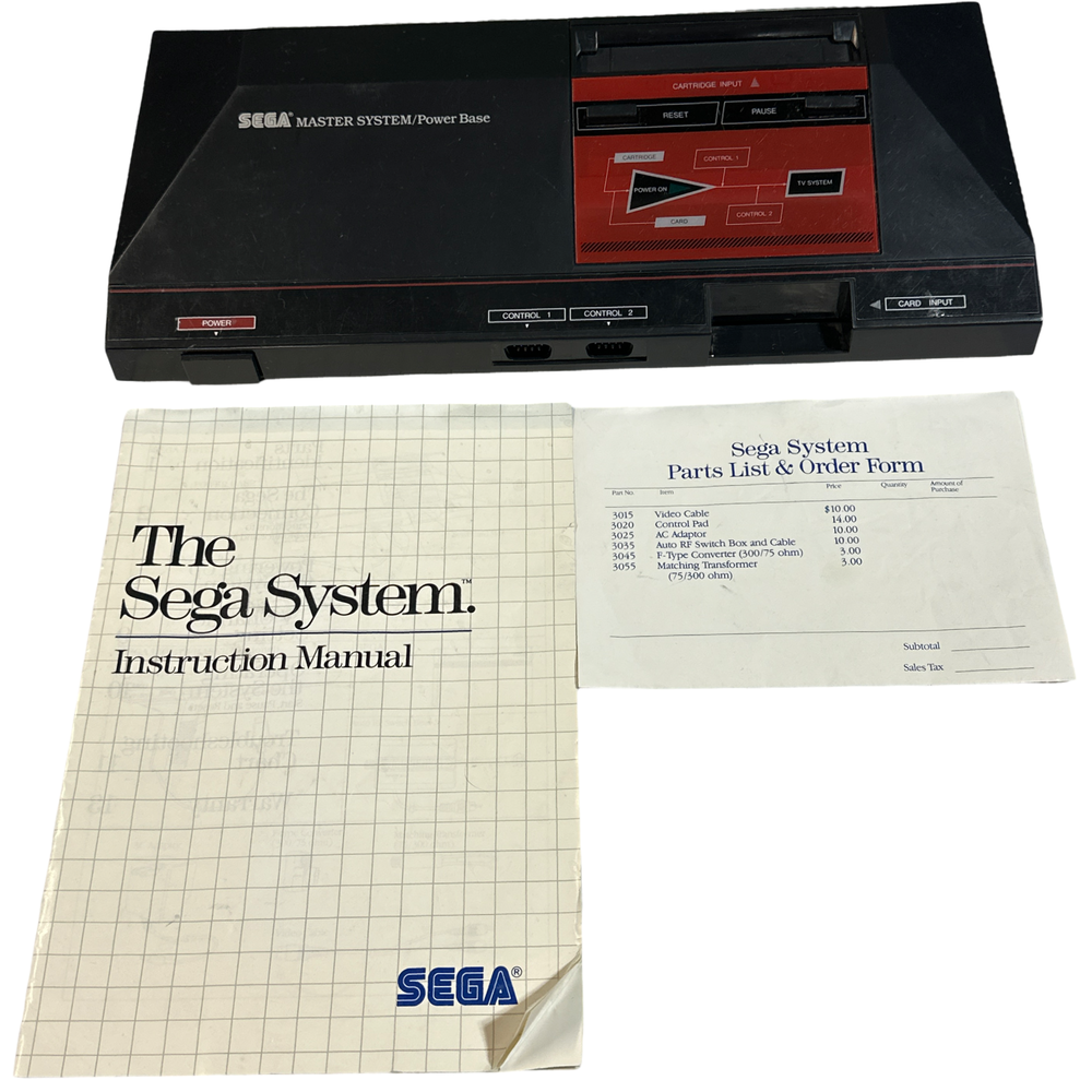Sega Master System Console - Sega Master System (ONLINE ORDER ONLY)