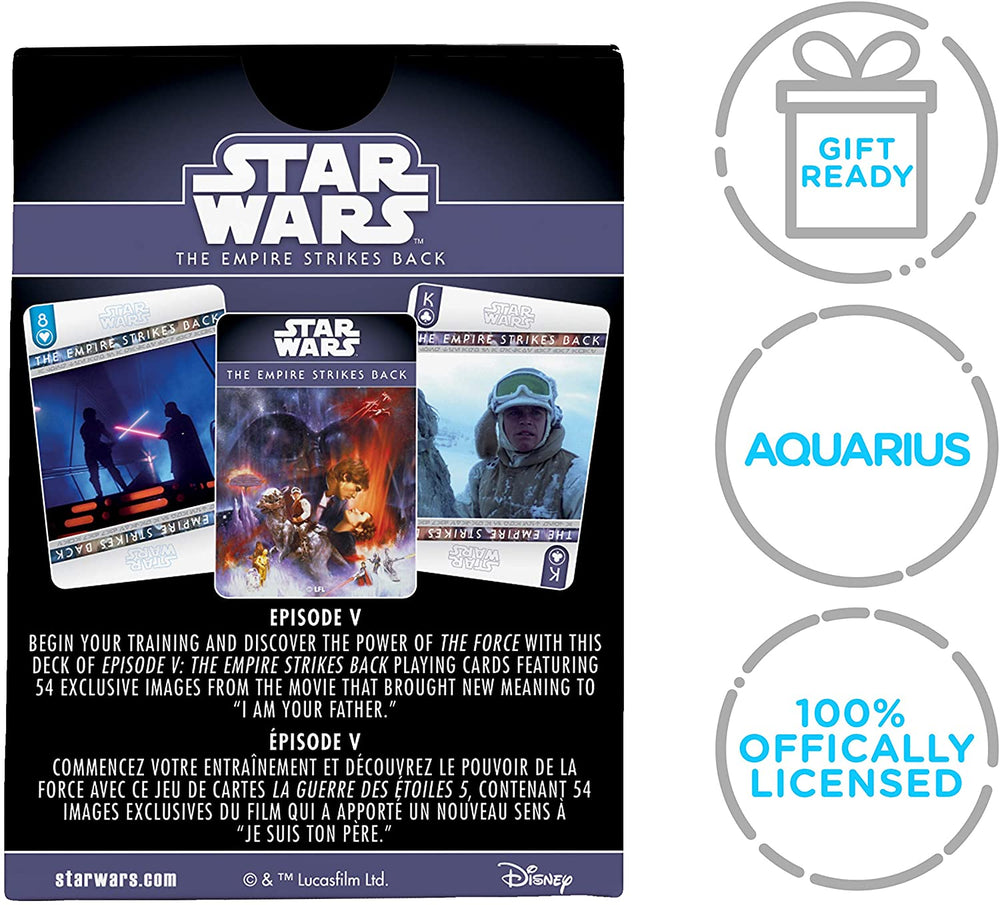 Aquarius Playing Cards: Star Wars - The Empire Strikes Back (ONLINE ORDER ONLY)