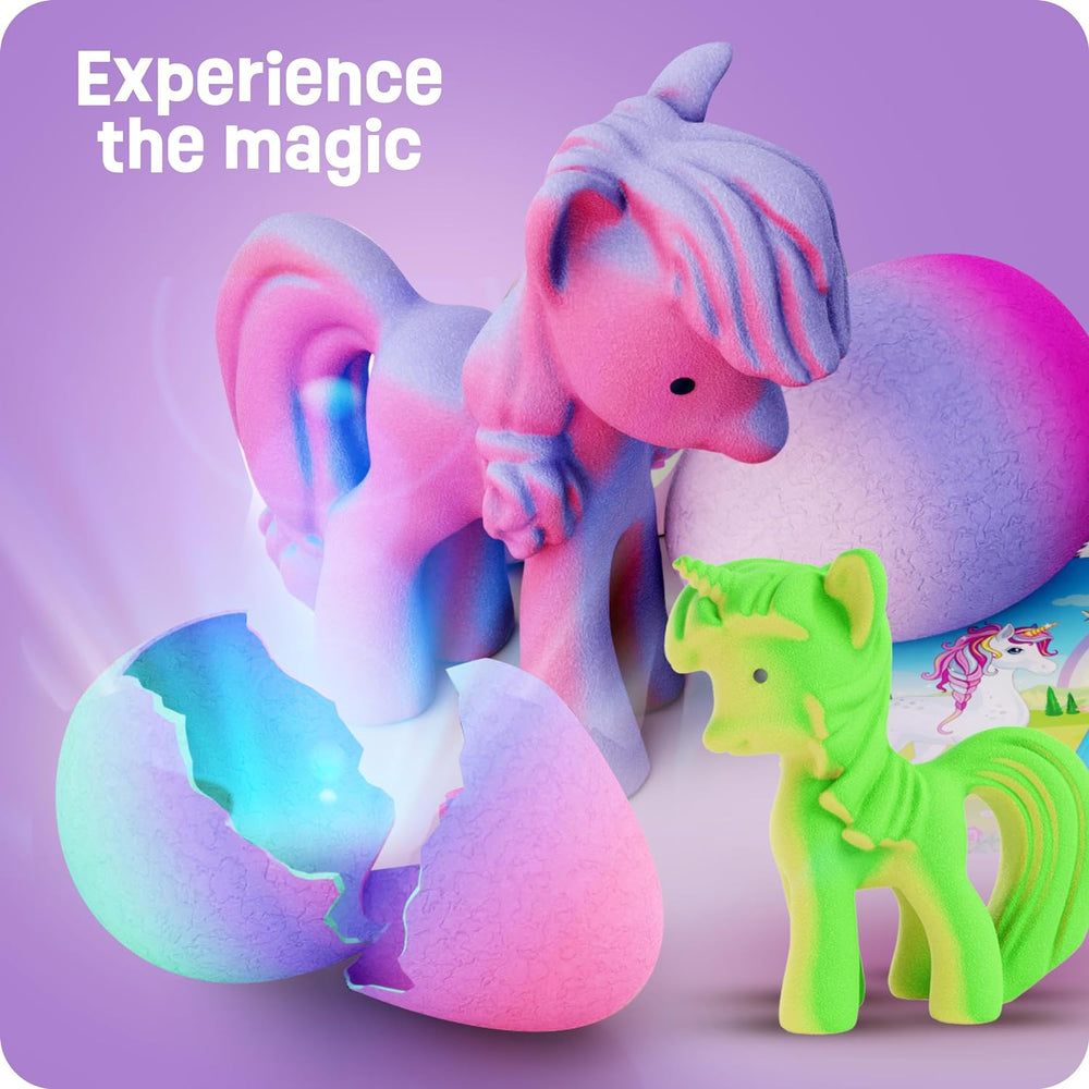 Dan&Darci Unicorn Hatching Surprise Eggs for Kids - 6 Pack - Grows 600% - Unicorn Toys for Girls & Boys by Surreal Brands (ONLINE ORDER ONLY)