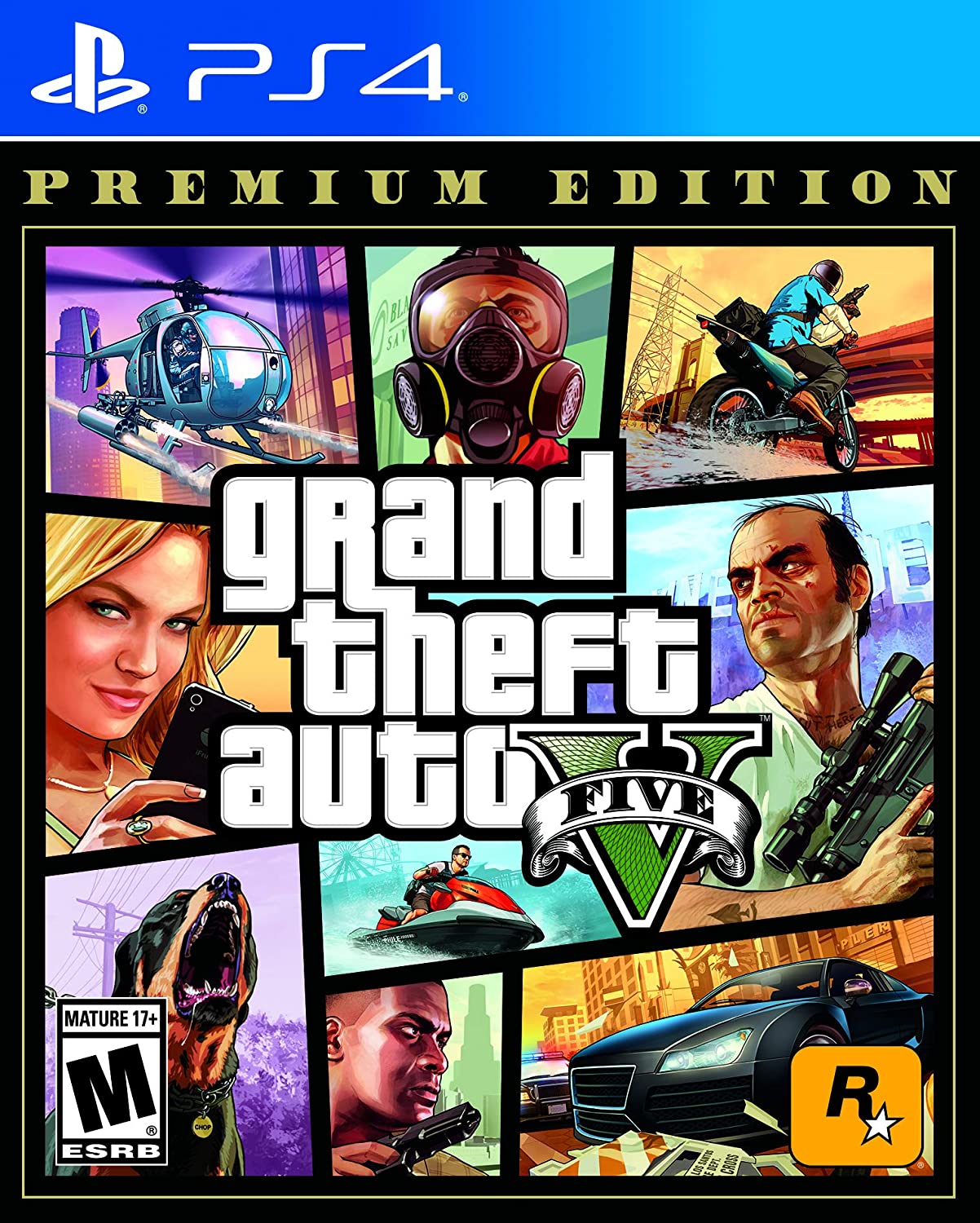 Grand Theft Auto V: Premium Edition (Playstation 4) (Online Only)