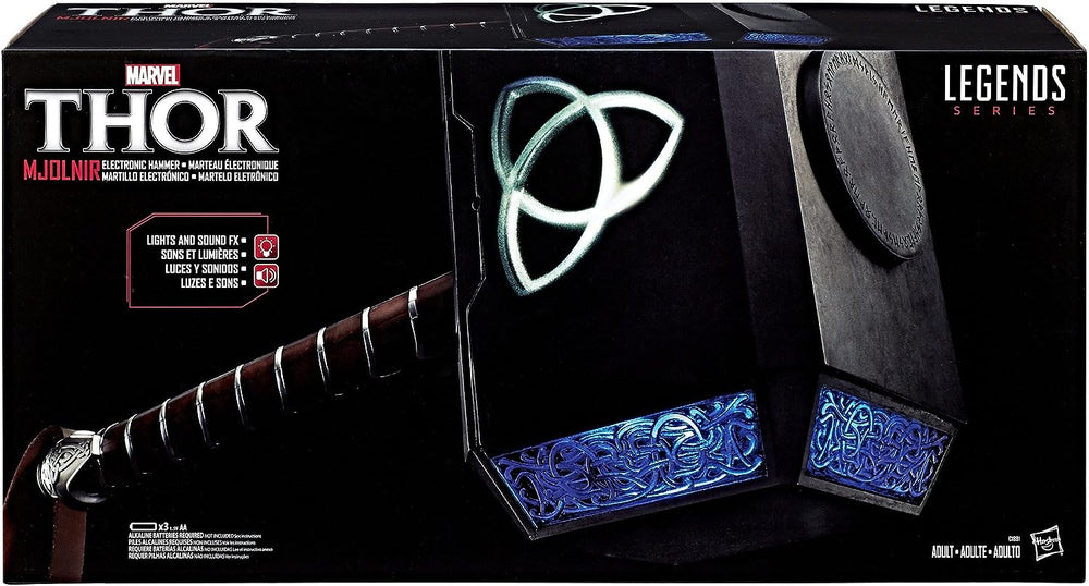Marvel Legends: Mighty Thor Mjolnir Electronic Hammer (ONLINE ORDER ONLY)