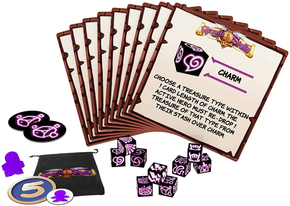 Dungeon Drop: Wizards & Spells Expansion (ONLINE ORDER ONLY)