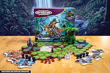 Renegade Game Studios Heroscape: Battle for The Wellspring Battle Box - Standard Edition | 2 Players, Ages 14 and up Contains 6 Miniatures, Terrain and Exclusive Wellspring Water Tiles! (ONLINE ORDER ONLY)