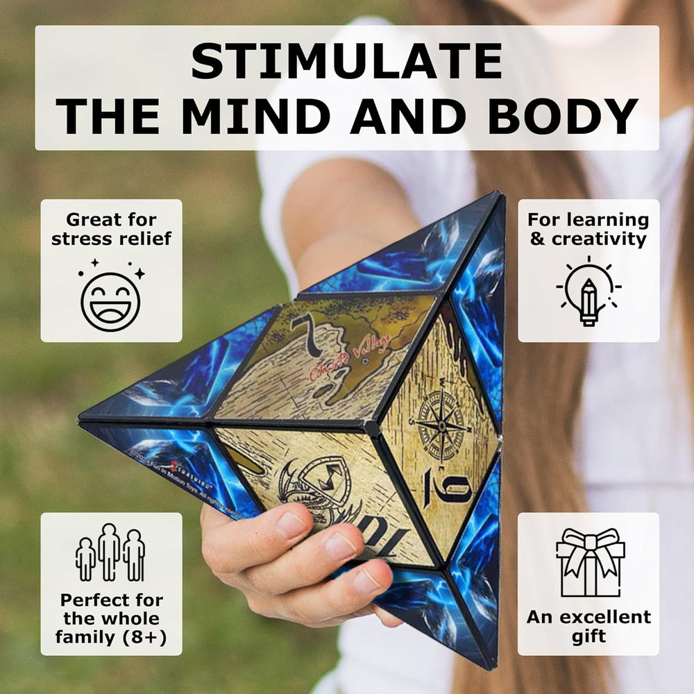 SHASHIBO Magnetic Puzzle Cube: Tales of Ovirnia (ONLINE ORDER ONLY)