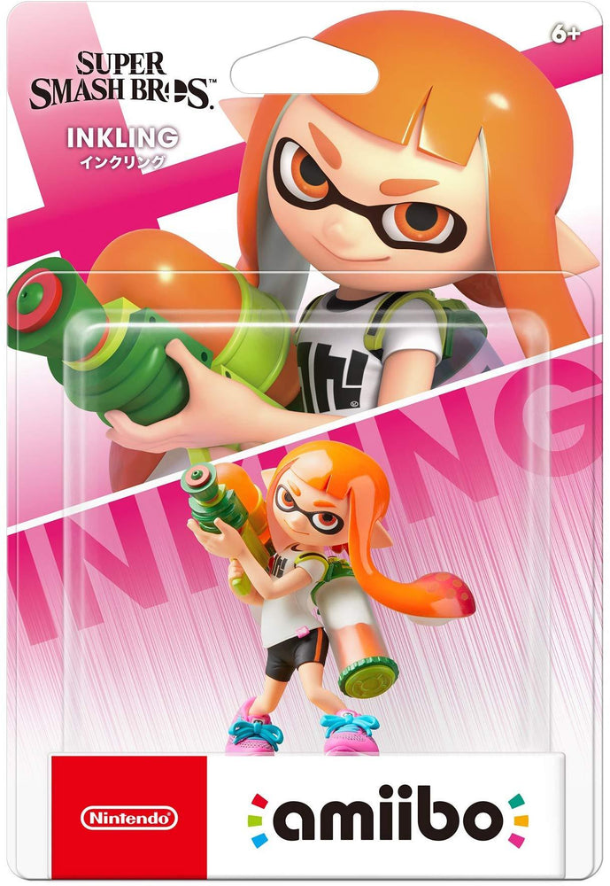 Inkling Girl Amiibo: Super Smash Bros. Series (Nintendo Switch) (ONLINE ORDER ONLY)