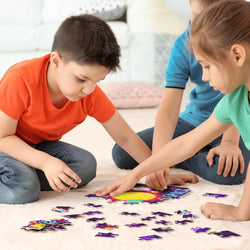 Glow in The Dark 100 Piece Galaxy Puzzle for Kids by Surreal Brands (ONLINE ORDER ONLY)