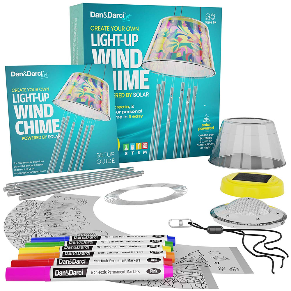 Create Your Own  Solar-Powered Light-up Wind Chime Kit by Surreal Brands (ONLINE ORDER ONLY)