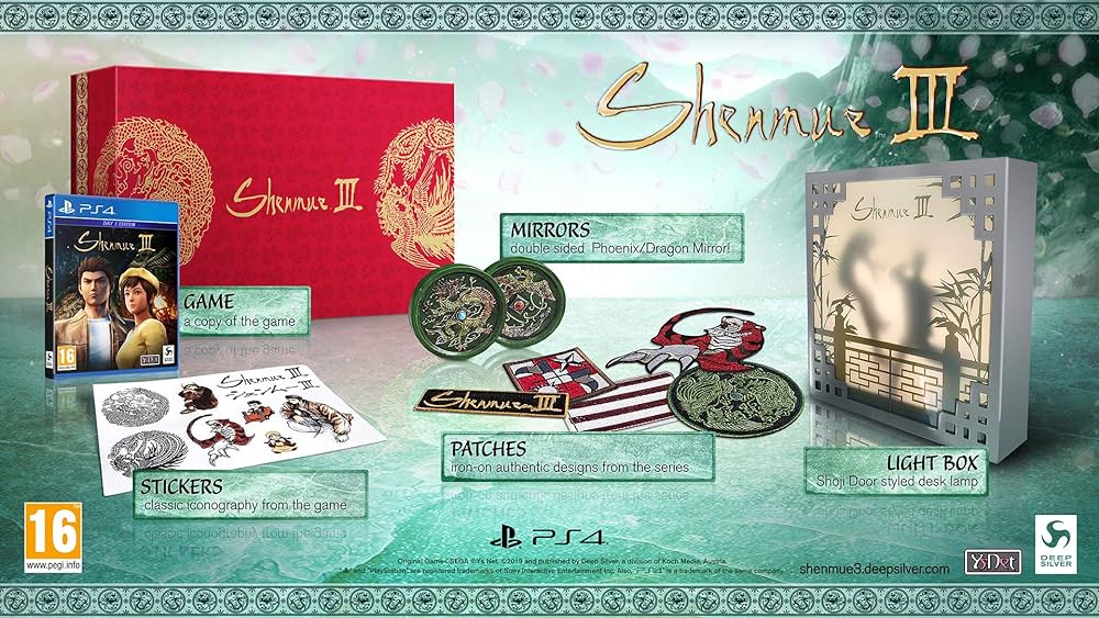 Shenmue III: Collector's Edition [European Import] (PlayStation 4) (Online Order Only)