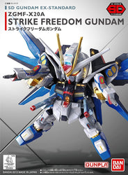 Bandai Spirits: Gundam Seed Destiny - ZGMF-X20A Strike Freedom Gundam Model Kit [SD EX-STANDARD] (ONLINE ORDER ONLY)