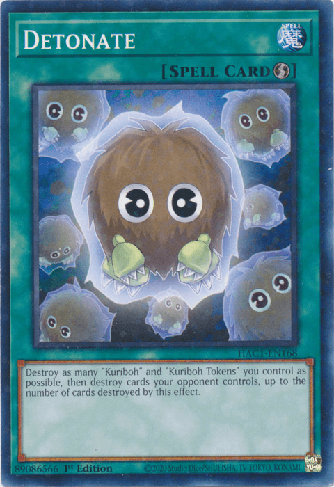 Detonate (Duel Terminal) [HAC1-EN168] Common (ONLINE ORDER ONLY)