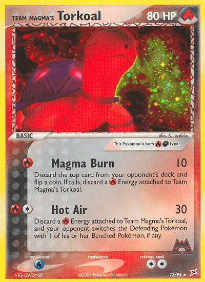 Team Magma's Torkoal (12/95) [EX: Team Magma vs Team Aqua] (Online Only)