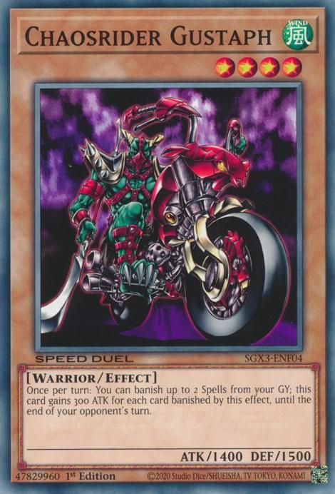 Chaosrider Gustaph [SGX3-ENF04] Common (ONLINE ORDER ONLY)