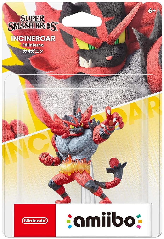 Incineroar Amiibo: Super Smash Bros. Series (Amiibo) (ONLINE ORDER ONLY)