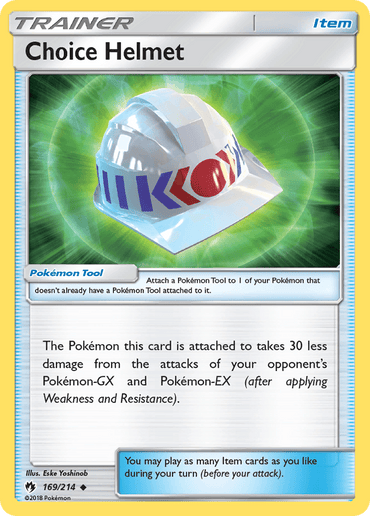 Choice Helmet (169/214) [Sun & Moon: Lost Thunder] (Online Only)