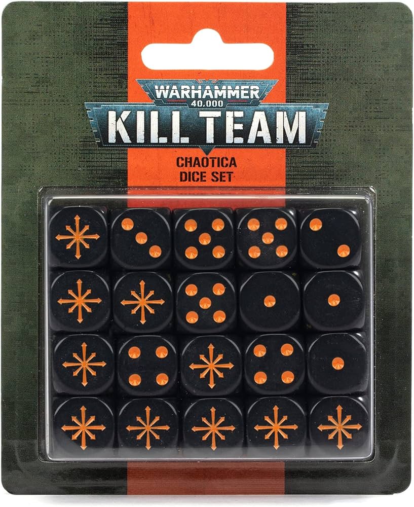 Warhammer 40k - Kill Team - Chaotica Dice (Online Order Only)