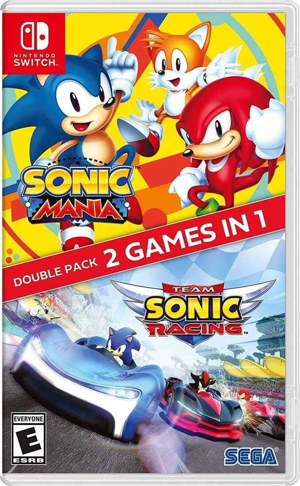 Sonic Mania + Team Sonic Racing Double Pack (Nintendo Switch) (ONLINE ORDER ONLY)