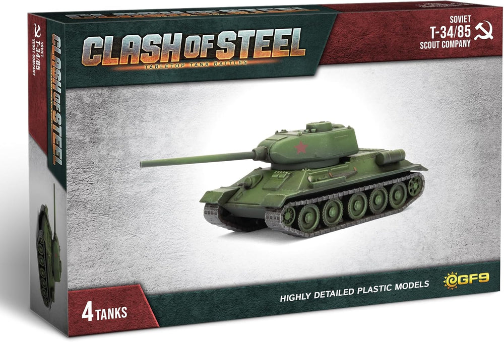 Clash of Steel - Soviet: T-34/85 Scout Company (ONLINE ORDER ONLY)
