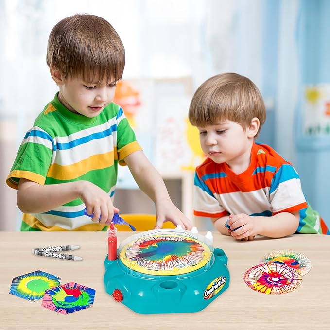 Creative Kids Spin Art Machine in Aqua Blue! Top Rated for Quality and Ease of use! (ONLINE ORDER ONLY)