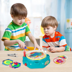 Creative Kids Spin Art Machine in Aqua Blue! Top Rated for Quality and Ease of use! (ONLINE ORDER ONLY)