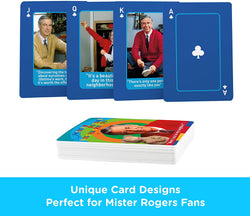 Aquarius Playing Cards: Mister Rogers (ONLINE ORDER ONLY)