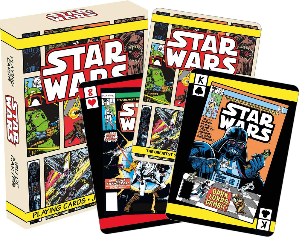Aquarius Playing Cards: Star Wars - Comic Book Covers (ONLINE ORDER ONLY)