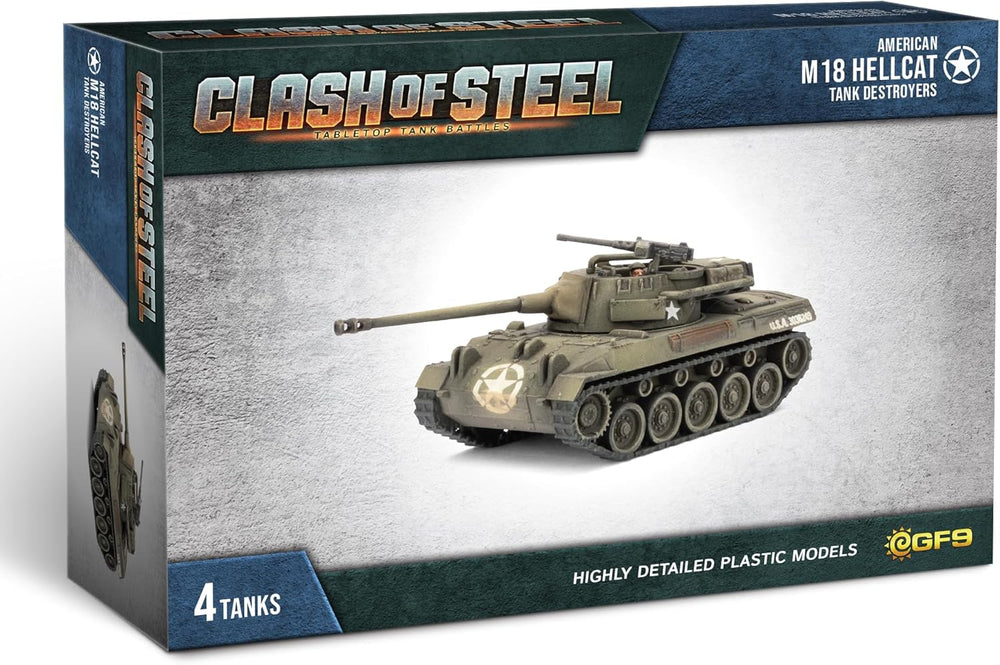 Clash of Steel - American: M18 Hellcat Tank Destroyers (ONLINE ORDER ONLY)