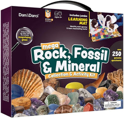 Dan&Darci Mega Rock, Fossil &amp; Mineral Collection &amp; Activity Kit by Surreal Brands (ONLINE ORDER ONLY)