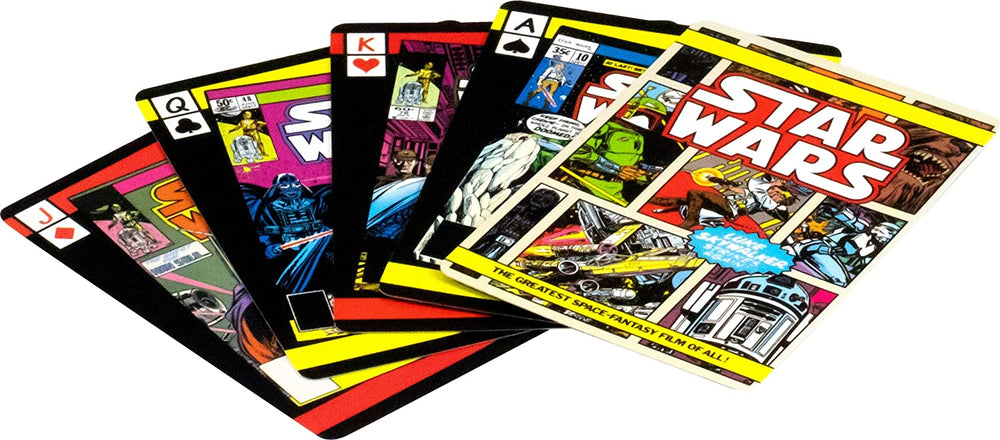 Aquarius Playing Cards: Star Wars - Comic Book Covers (ONLINE ORDER ONLY)