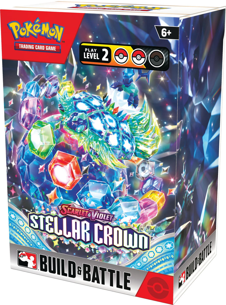 Build & Battle Stellar Crown | Pokemon | New (ONLINE ORDER ONLY)