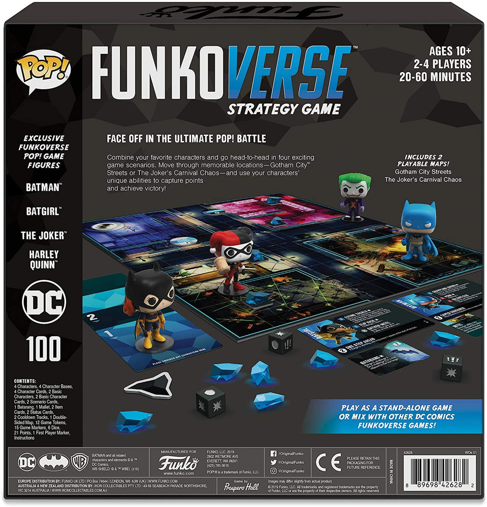 FunkoVerse: DC Comics 100 (ONLINE ORDER ONLY)