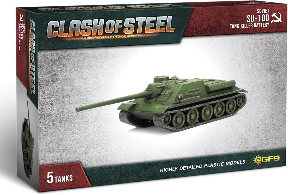 Clash of Steel - Soviet: SU-100 Tank-Killer Battery (ONLINE ORDER ONLY)