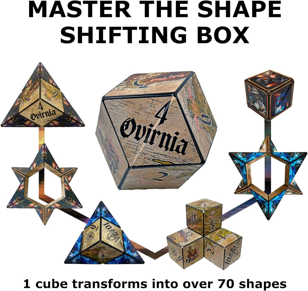 SHASHIBO Magnetic Puzzle Cube: Tales of Ovirnia (ONLINE ORDER ONLY)
